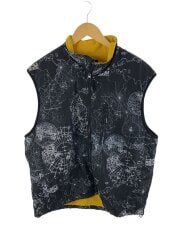 画像：ベスト/XL/ナイロン/BLK/総柄/JK00309