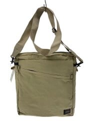 画像：ショルダーバッグ/ナイロン/BEG