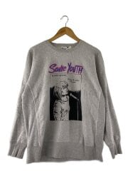画像：Sonic youth/×BEAMS別注/スウェット/L/コットン/GRY/C8-Y030//