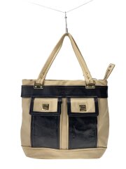 画像：ショルダーバッグ/レザー/BEG