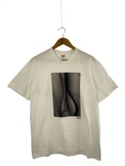 画像：Tシャツ/M/コットン/WHT/プリント