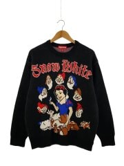 画像：ニット・セーター(厚手)/M/アクリル/BLK/総柄