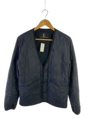 画像：キルティングジャケット/M/ナイロン/BLK/無地/0293AB05