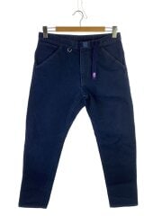 画像：WEBBING BELT DENIM PANTS_ウェッビングベルトデニムパンツ/32/コットン/NVY/無