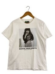 画像：Tシャツ/--/コットン/WHT/プリント/AYAMO//