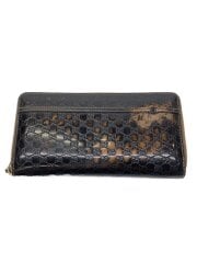 画像：長財布/レザー/BRW/総柄/レディース