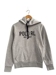 画像：パーカー/XS/コットン/GRY/無地/POLO RL EST 1967//