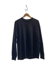 画像：長袖Tシャツ/3/コーデュロイ/BLK/無地/A03-05011