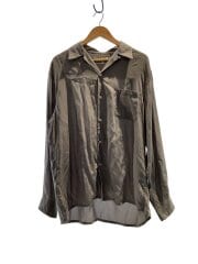 画像：シャツ/L/--/GRY/無地/50S OPEN COLLAR
