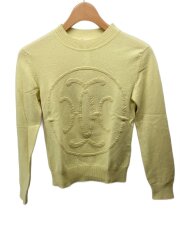 画像：毛羽立ちあり/ニット・セーター(薄手)/34/カシミア/YLW/2H2631D1