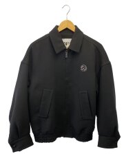 画像：ADER ERROR×ZARA/オーバーサイズ ボンバージャケット/S/ポリエステル/ブラック