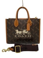 画像：COACH/ショルダーバッグ/--/BRW/総柄