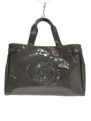 画像：ハンドバッグ/PVC/GRY/無地/29155