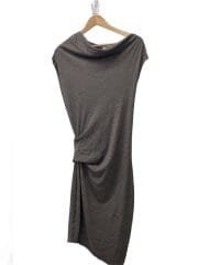 画像：ノースリーブワンピース/S/ウール/GRY/16-7105001