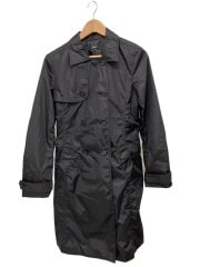画像：トレンチコート/S/ナイロン/BLK/01-6109609