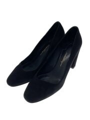 画像：パンプス/UK8.5/BLK/スウェード/DG79602//