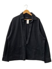 画像：26SS/SKIPPER SHIRT washed SS013/長袖シャツ/L/コットン/BLK//