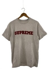 画像：17ss/collegiate logo tee/シャツ/M/コットン/GRY/