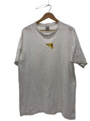 画像：90s /usa製/ピストル/銀タグ/Tシャツ/XL/コットン/WHT/プリント