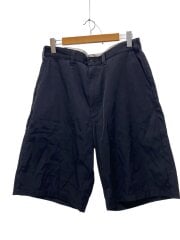 画像：19SS/C Twill X Wide Shorts/ショートパンツ/L/ナイロン/BLK/無地