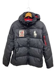 画像：ダウンジャケット/L/ポリエステル/BLK/無地/7286001SPTD