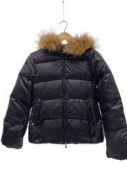 画像：ダウンジャケット/40/ナイロン/BLK/無地