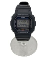画像：クォーツ腕時計・G-SHOCK/デジタル/ラバー/BLK/BLK