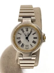 画像：クォーツ腕時計/アナログ/WHT/12