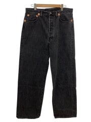 画像：ストレートパンツ/L/コットン/BLK/wjtr2005