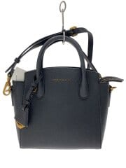 画像：ハンドバッグ/レザー/BLK