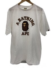 画像：Tシャツ/XL/コットン/WHT/プリント/001TEH20103X/バレンタイン限定