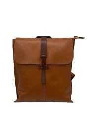 画像：リュック/レザー/BRW/無地