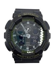 画像：クォーツ腕時計・G-SHOCK/デジアナ/ラバー/BLK/BLK