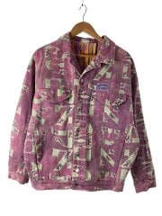 画像：90s/フランス製/ジャケット/--/--/総柄