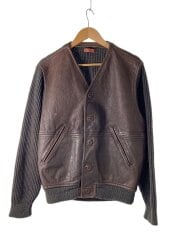 画像：オスティ期/80s/ニット切り替え/ジャケット/48/--