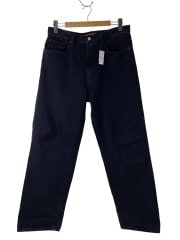 画像：25FW/ストレートパンツ/32/コットン/BLK