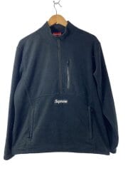 画像：21AW/POLARTEC HALF ZIP PULLOVER/フリースジャケット/M/ポリエステル/BLK