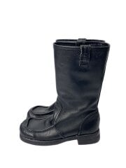 画像：ブーツ/23.5cm/BLK/レザー