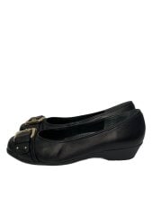 画像：パンプス/25cm/BLK/レザー