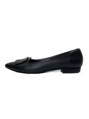 画像：フラットパンプス/24cm/BLK/41122R