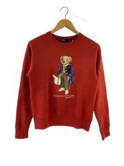 画像：ポロベア/スウェット/XS/コットン/RED