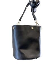 画像：BUCKET BAG/ショルダーバッグ/フェイクレザー/BLK/無地/m01281 m00tw