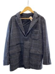 画像：ZIP WOOL JACKET/テーラードジャケット/M/ウール/GRY