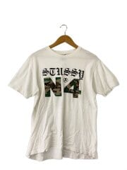 画像：Tシャツ/M/コットン/WHT/プリント//