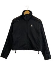画像：LACE TRACK TOP/ジャケット/S/ポリエステル/BLK/FM1734/LACE TRACK TOP//