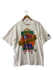 画像：Tシャツ/L/コットン/WHT/プリント
