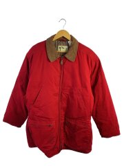 画像：ダウンジャケット/L/コットン/RED