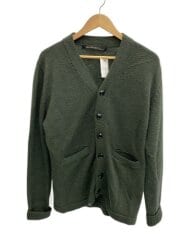 画像：カーディガン(薄手)/M/ウール/GRN/無地