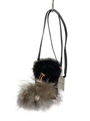 画像：カールドナヒュー/ショルダーバッグ/ブラック/無地