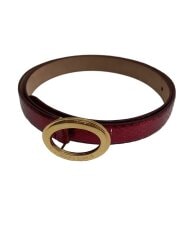 画像：ベルト/--/RED/アニマル/レディース